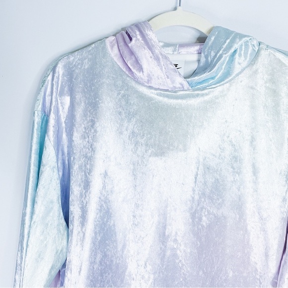 Nike - Multicolor Velour Hoodie - Picture 4 of 6